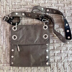 Hammitt Montana Reversible Crossbody in Black/Pewter